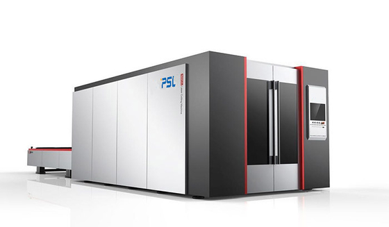 8000W 6000w  4000w Cnc Metal Fiber Laser Cutting Machine Closed Double Exchange Table
